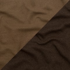 Italian Wren and Sepia Tint Reversible Wool Double Knit Italian Wren and Sepia Tint Reversible Wool Double Knit