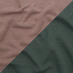 Italian Laurel Wreath and Desert Sand Reversible Wool Double Knit Italian Laurel Wreath and Desert Sand Reversible Wool Double Knit