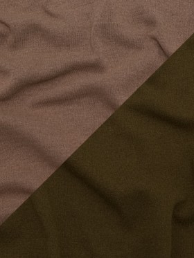 Italian Lizard and Kombu Green Reversible Wool Double Knit Italian Lizard and Kombu Green Reversible Wool Double Knit