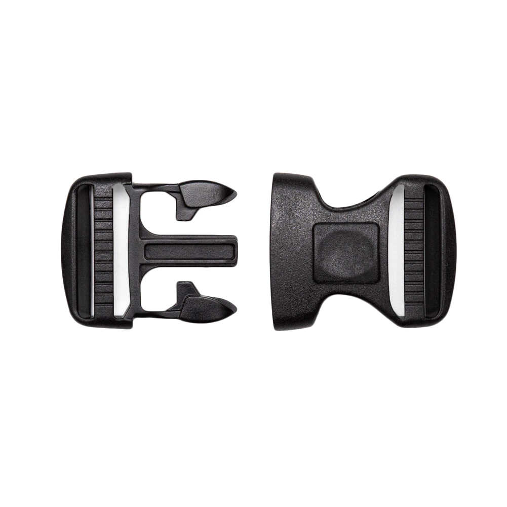 Italian Black Plastic Release Buckle – 3″ x 1.75″ Italian Black Plastic Release Buckle – 3″ x 1.75″