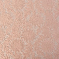 Re-Embroidered Stretch Lace – Peachy Keen Sunflowers – McKee Collection Re-Embroidered Stretch Lace – Peachy Keen Sunflowers – McKee Collection