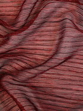 Metallic Stretch Plisse – Corazon and Black – Natalia Collection Metallic Stretch Plisse – Corazon and Black – Natalia Collection