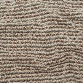 Irish Cream, Lime and Yellow Striped Blended Wool Knit Irish Cream, Lime and Yellow Striped Blended Wool Knit