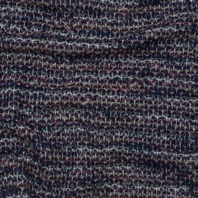 Eclipse, Botanical Garden and Rose Striped Blended Wool Knit Eclipse, Botanical Garden and Rose Striped Blended Wool Knit