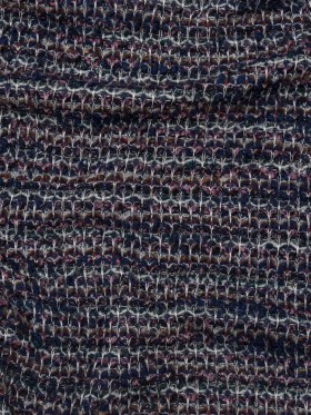 Eclipse, Botanical Garden and Rose Striped Blended Wool Knit Eclipse, Botanical Garden and Rose Striped Blended Wool Knit