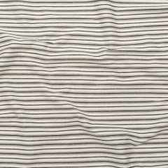 Italian Turtledove and Parisian Night Striped Stretch Twill Knit Italian Turtledove and Parisian Night Striped Stretch Twill Knit