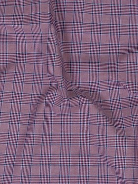 Premium Red and Blue Ribbon Plaid Cotton Shirting Premium Red and Blue Ribbon Plaid Cotton Shirting