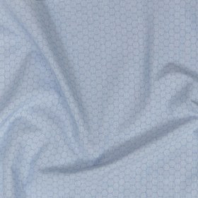 Premium Light Blue Circular Dandelions Cotton Shirting Premium Light Blue Circular Dandelions Cotton Shirting