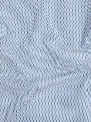 Premium Medium Blue Woven Squares Dobby Cotton Shirting Premium Medium Blue Woven Squares Dobby Cotton Shirting