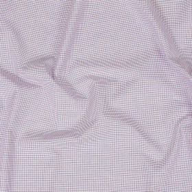 Premium Red, White and Blue Tattersall Checkered Cotton Shirting Premium Red, White and Blue Tattersall Checkered Cotton Shirting