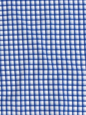 Premium Baja Blue and Hydrangea Shadow Check and Chevron Cotton Dobby Shirting Premium Baja Blue and Hydrangea Shadow Check and Chevron Cotton Dobby Shirting