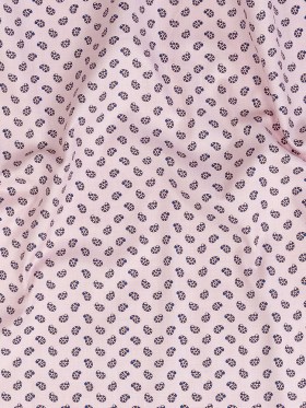 Premium Baby Pink, Blue and Red Paisley Printed Cotton Shirting Premium Baby Pink, Blue and Red Paisley Printed Cotton Shirting