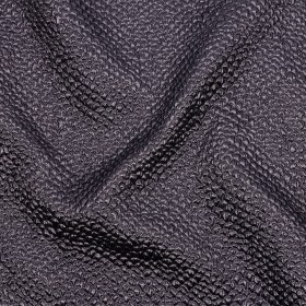 Metallic Gunmetal Dimensional Scallops Brocade Metallic Gunmetal Dimensional Scallops Brocade