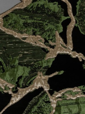 Metallic Glitteratti and Green Abstract Burnout Luxury Brocade Metallic Glitteratti and Green Abstract Burnout Luxury Brocade