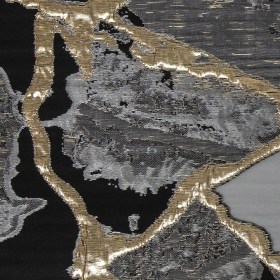Metallic Gold and Black Abstract Burnout Luxury Brocade Metallic Gold and Black Abstract Burnout Luxury Brocade