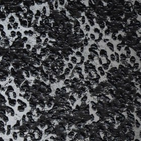 Metallic After Dark and Silver Leopard Patterned Luxury Brocade Metallic After Dark and Silver Leopard Patterned Luxury Brocade