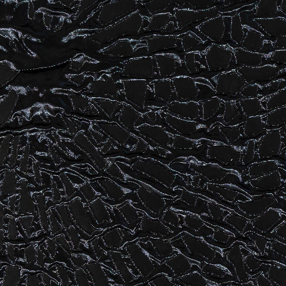 Metallic Black Abstract Luxury Brocade Metallic Black Abstract Luxury Brocade