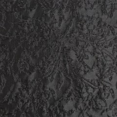 Metallic Black Floral Silhouettes Luxury Brocade Metallic Black Floral Silhouettes Luxury Brocade