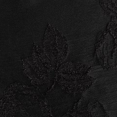 Metallic Black Floral Luxury Brocade Metallic Black Floral Luxury Brocade
