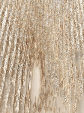 Mood Exclusive Metallic Gold and Silver Pleated Skirt Mood Exclusive Metallic Gold and Silver Pleated Skirt