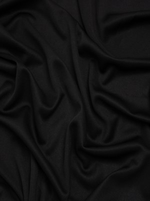 Polyester Pongee Knit Lining – Black – Luca Collection Polyester Pongee Knit Lining – Black – Luca Collection