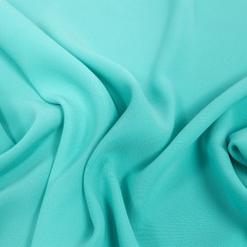 Polyester 4-Ply Crepe – Aquamarine – Suzie Collection Polyester 4-Ply Crepe – Aquamarine – Suzie Collection