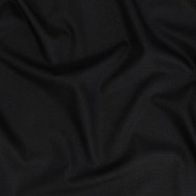 Super 120 Monostretch Wool Suiting – Black Super 120 Monostretch Wool Suiting – Black