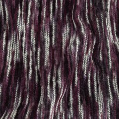 Elderberry and White Striated Novelty Chunky Knit Elderberry and White Striated Novelty Chunky Knit