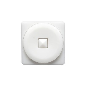White Circle in a Square 2-Piece Dimensional Shank Back Button – 30L/19mm White Circle in a Square 2-Piece Dimensional Shank Back Button – 30L/19mm