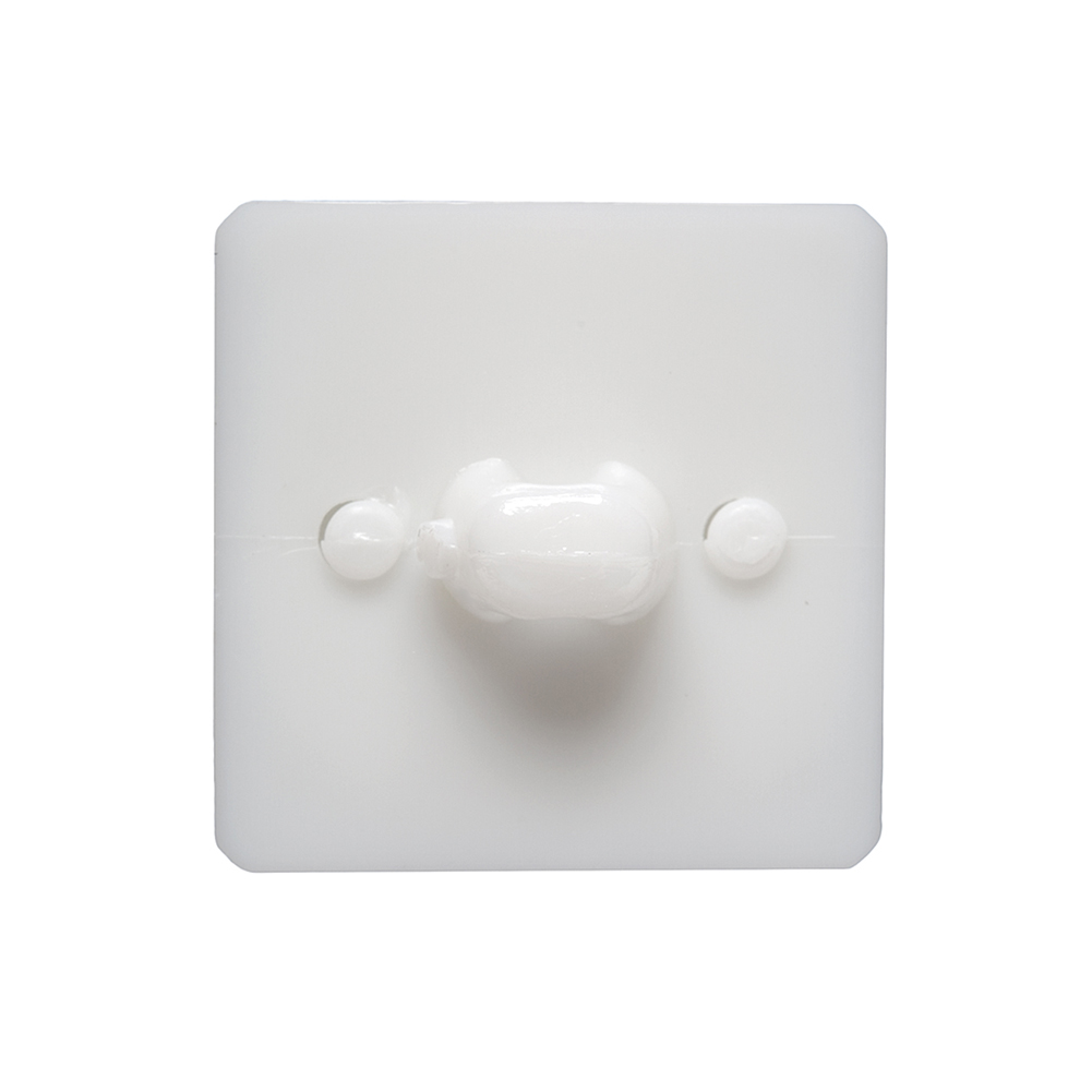 White Circle in a Square 2-Piece Dimensional Shank Back Button – 38L/24mm White Circle in a Square 2-Piece Dimensional Shank Back Button – 38L/24mm