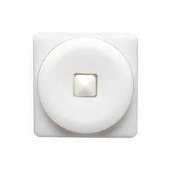 White Circle in a Square 2-Piece Dimensional Shank Back Button – 38L/24mm White Circle in a Square 2-Piece Dimensional Shank Back Button – 38L/24mm