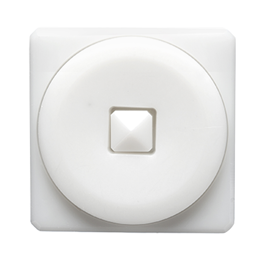 White Circle in a Square 2-Piece Dimensional Shank Back Button – 48L/30.5mm White Circle in a Square 2-Piece Dimensional Shank Back Button – 48L/30.5mm