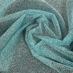 Tulle with Metallic Platinum Glitter – Barrier Reef – Platina Collection Tulle with Metallic Platinum Glitter – Barrier Reef – Platina Collection