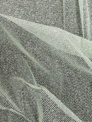 Tulle with Metallic Platinum Glitter – Clearwater – Platina Collection Tulle with Metallic Platinum Glitter – Clearwater – Platina Collection