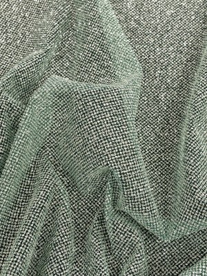 Tulle with Metallic Platinum Glitter – Hurrem Green – Platina Collection Tulle with Metallic Platinum Glitter – Hurrem Green – Platina Collection
