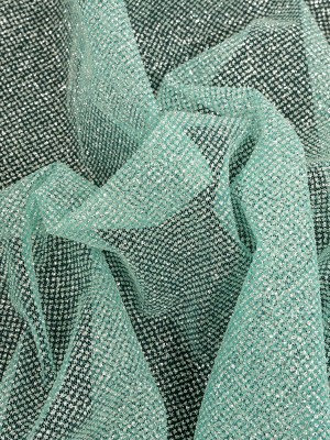 Tulle with Metallic Platinum Glitter – Fairy Wing – Platina Collection Tulle with Metallic Platinum Glitter – Fairy Wing – Platina Collection