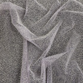 Tulle with Metallic Platinum Glitter – Hocus Pocus – Platina Collection Tulle with Metallic Platinum Glitter – Hocus Pocus – Platina Collection