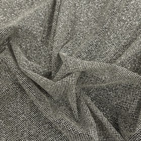 Tulle with Metallic Platinum Glitter – Black – Platina Collection Tulle with Metallic Platinum Glitter – Black – Platina Collection