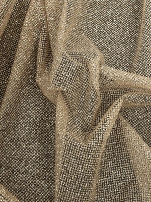 Ombre Tulle with Metallic Platinum Glitter – Gold and White – Starlet Collection Ombre Tulle with Metallic Platinum Glitter – Gold and White – Starlet Collection