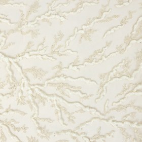 3D Puffy Glitter Tulle – Light Champagne and White 3D Puffy Glitter Tulle – Light Champagne and White