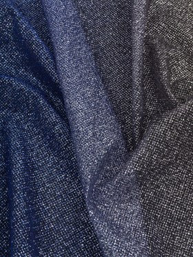 Ombre Tulle with Metallic Platinum Glitter – Royal Blue and Gold – Starlet Collection Ombre Tulle with Metallic Platinum Glitter – Royal Blue and Gold – Starlet Collection