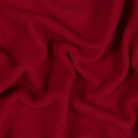 Red Double-Sided Polyester Fleece Red Double-Sided Polyester Fleece