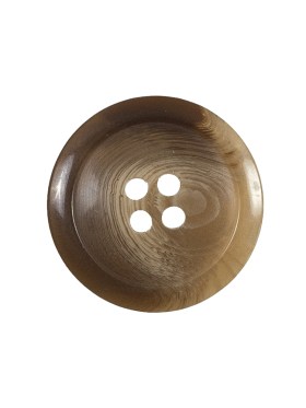 Dark Beige Swirled Plastic Button – 36L/23mm Dark Beige Swirled Plastic Button – 36L/23mm