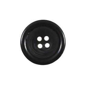 Black and Gray Swirled Plastic Button – 36L/23mm Black and Gray Swirled Plastic Button – 36L/23mm