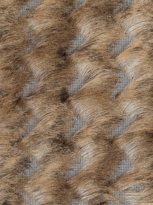 Beige and White Chevron Fringe Fabric Beige and White Chevron Fringe Fabric