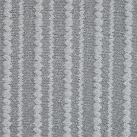 Charcoal and Metallic Silver Striped Stretch Knit Charcoal and Metallic Silver Striped Stretch Knit
