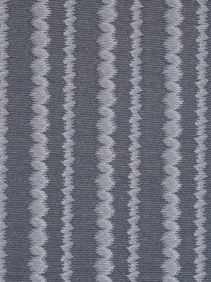 Navy and Metallic Silver Striped Stretch Knit Navy and Metallic Silver Striped Stretch Knit