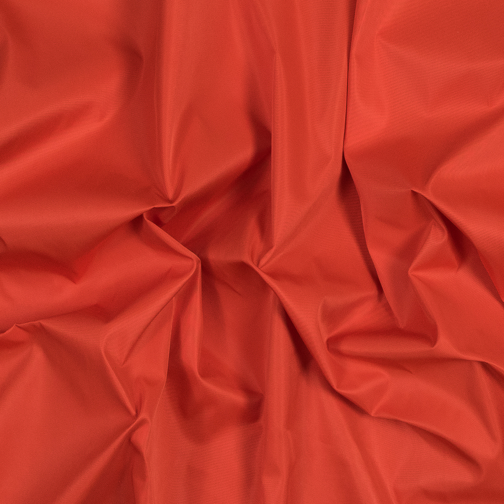 Water-Resistant Polyester Twill – Red Orange – Fisher Collection Water-Resistant Polyester Twill – Red Orange – Fisher Collection