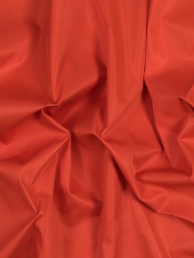 Water-Resistant Polyester Twill – Red Orange – Fisher Collection Water-Resistant Polyester Twill – Red Orange – Fisher Collection