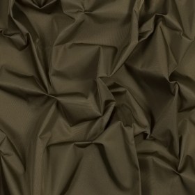 Water-Resistant Polyester Twill – Brown Olive – Fisher Collection Water-Resistant Polyester Twill – Brown Olive – Fisher Collection